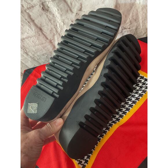 Aetrex Brianna Women’s Size 8.5 Tan Leather Comfort Ballet Flats Excellent - Picture 7 of 7